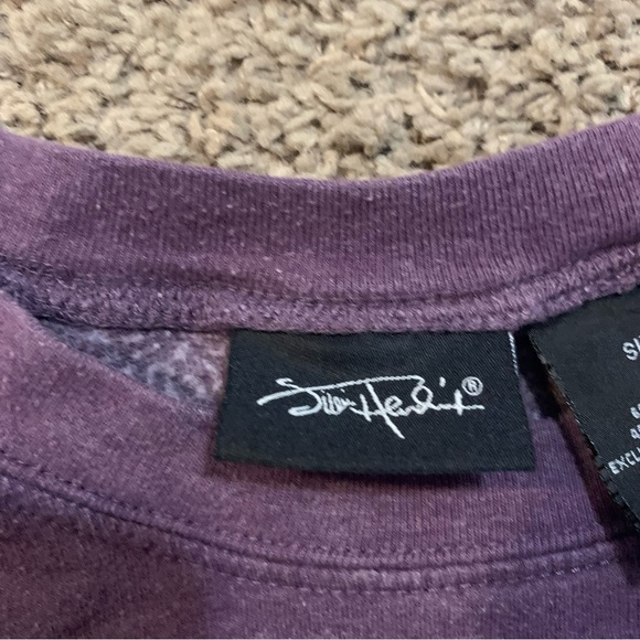 Jimi Hendrix 1969 Experience Purple Sweatshirt Medium - Picture 3 of 4